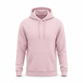 Pigment Dye Pullover Hoodie in Blush Pink