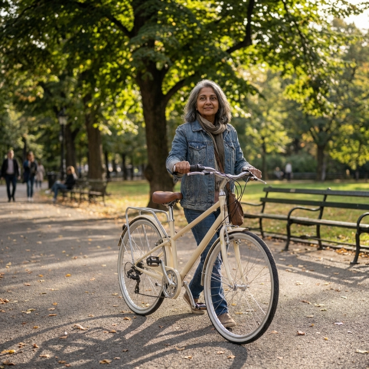 sixthreezero Hybrid Commuter Bike - Cream