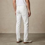 Uniqlo UJ White Slim Fit Straight Leg Denim Jeans