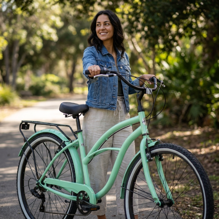 sixthreezero Cruiser Bike - Mint Green