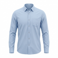 Five Four Button Down Long Sleeve Dress Shirt Light Blue
