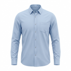 Five Four Button Down Long Sleeve Dress Shirt Light Blue