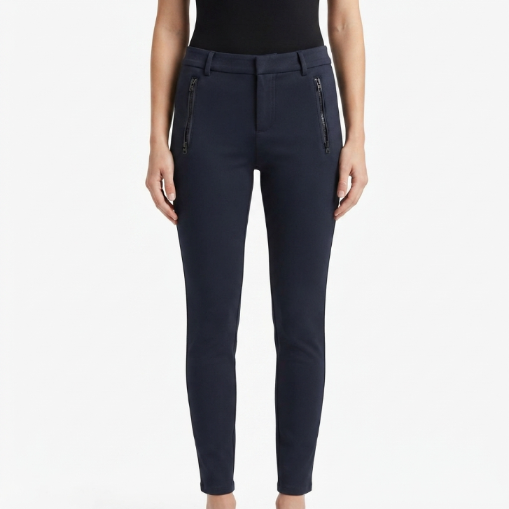 Vince Navy Blue Zip Pocket Slim Pants Size 4