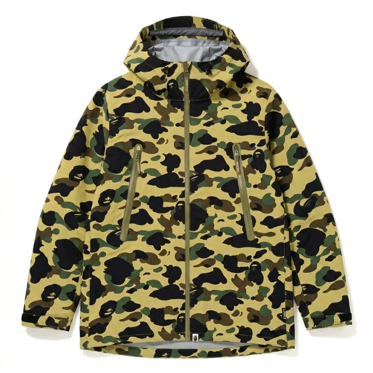 A Bathing Ape (BAPE) 1st Camo GORE-TEX Hooded Jacket
