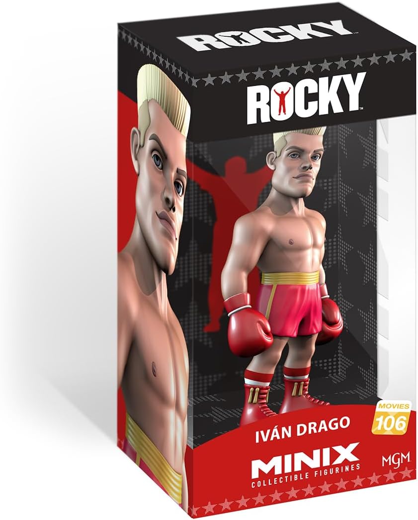 MINIX Rocky IV Ivan Drago Collectible Figure - 12cm