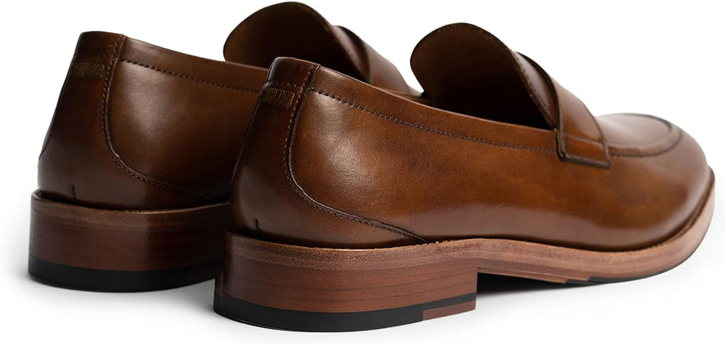 New Republic Men's Allen Leather Loafer - Pecan
