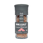 Natierra Himalania® Coarse InkaSalt Pink Salt Glass Grinder – 3 oz (85g)