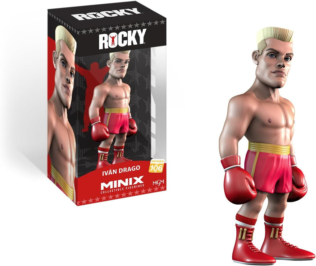 MINIX Rocky IV Ivan Drago Collectible Figure - 12cm