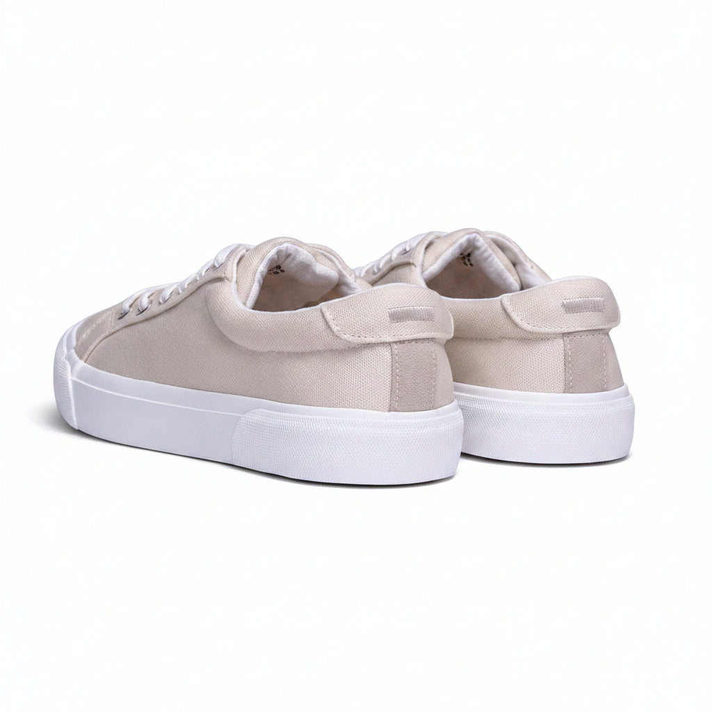 New Republic Bowery Canvas Sneaker - Parchment