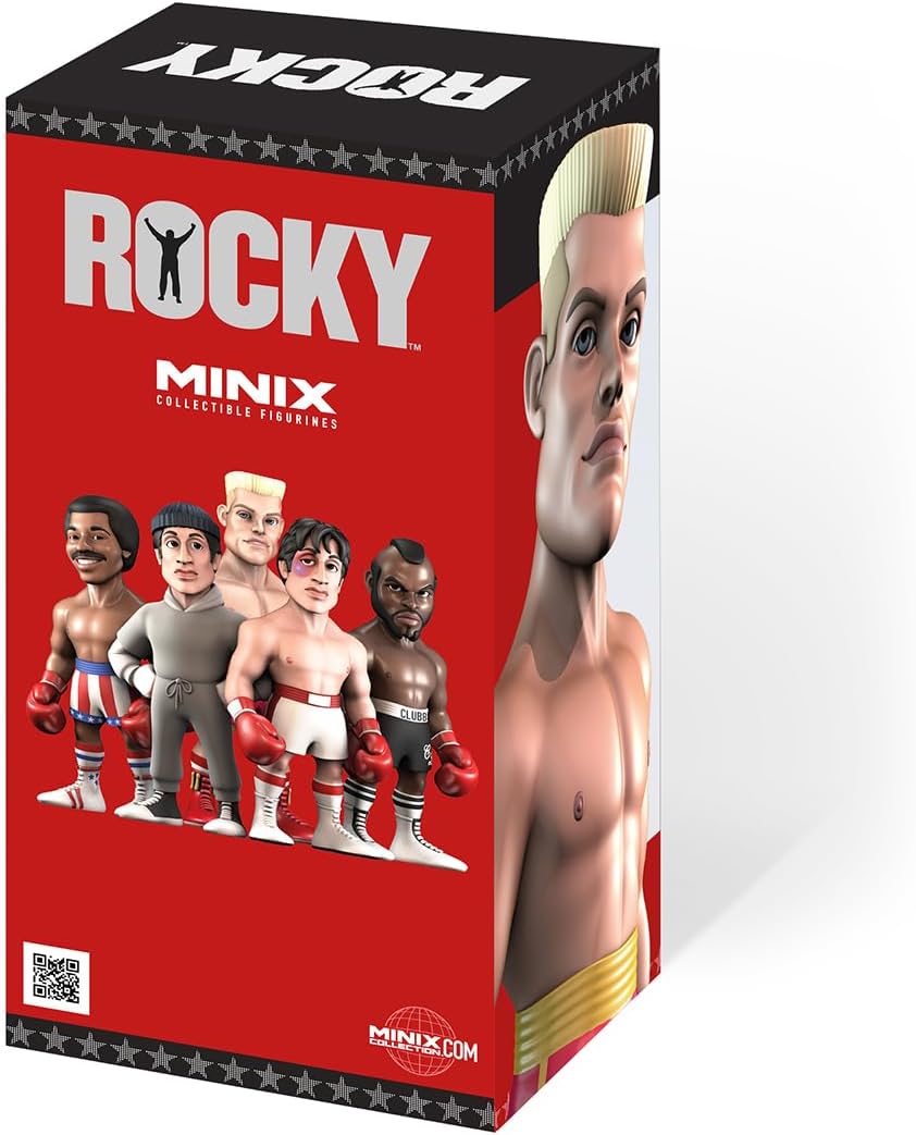 MINIX Rocky IV Ivan Drago Collectible Figure - 12cm