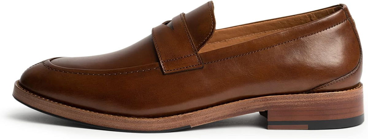 New Republic Men's Allen Leather Loafer - Pecan