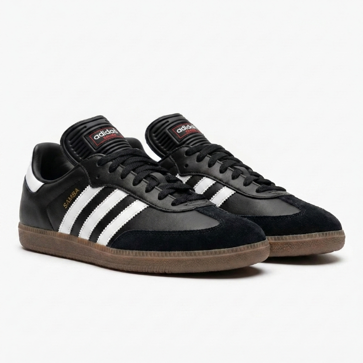 Adidas Samba Classic - Core Black/White - Indoor Soccer Shoes