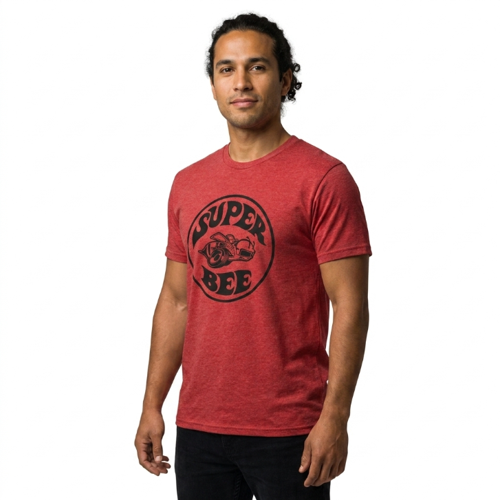 Dodge Super Bee T-Shirt - Heather Red