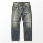 Five Four Jeans Faded Gray Distressed Straight Leg