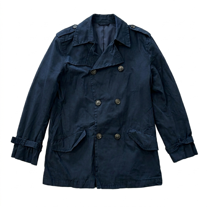 Gap Double-Breasted Cotton Coat