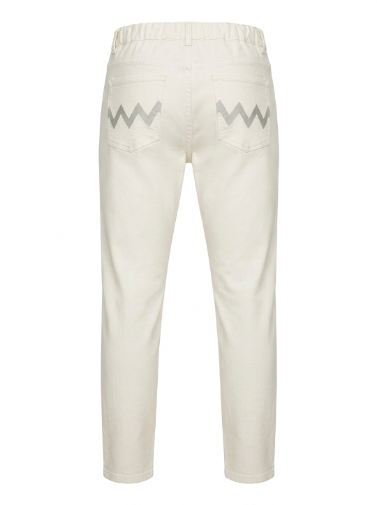 Mark McNairy x Five Four Straight Leg Denim Jeans White