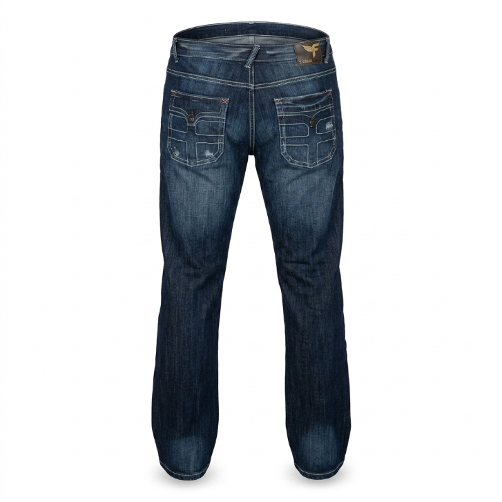 Five Four Distressed Straight Leg Jeans