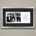 The Cure Caught on Columbus Ave., NYC (1980) — Allan Tannenbaum — Framed Print