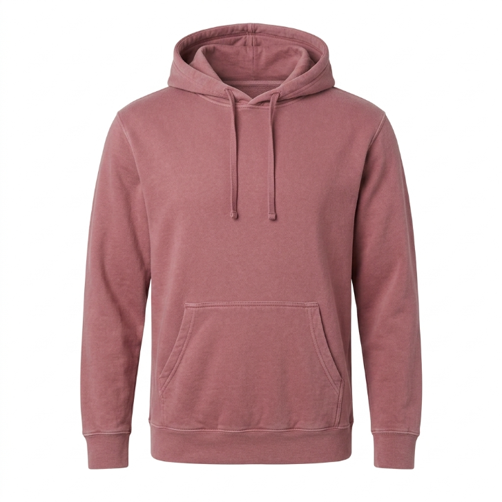 Independent Trading Company Garment-Dyed Hoodie - Mauve