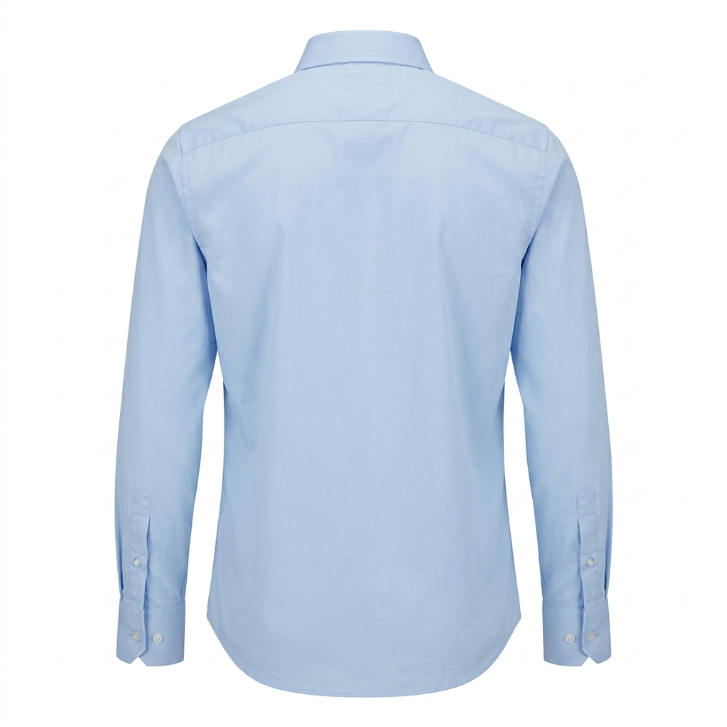 Five Four Button Down Long Sleeve Dress Shirt Light Blue