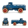 1930s Vintage Blue Mack ICE Truck Toy with Driver