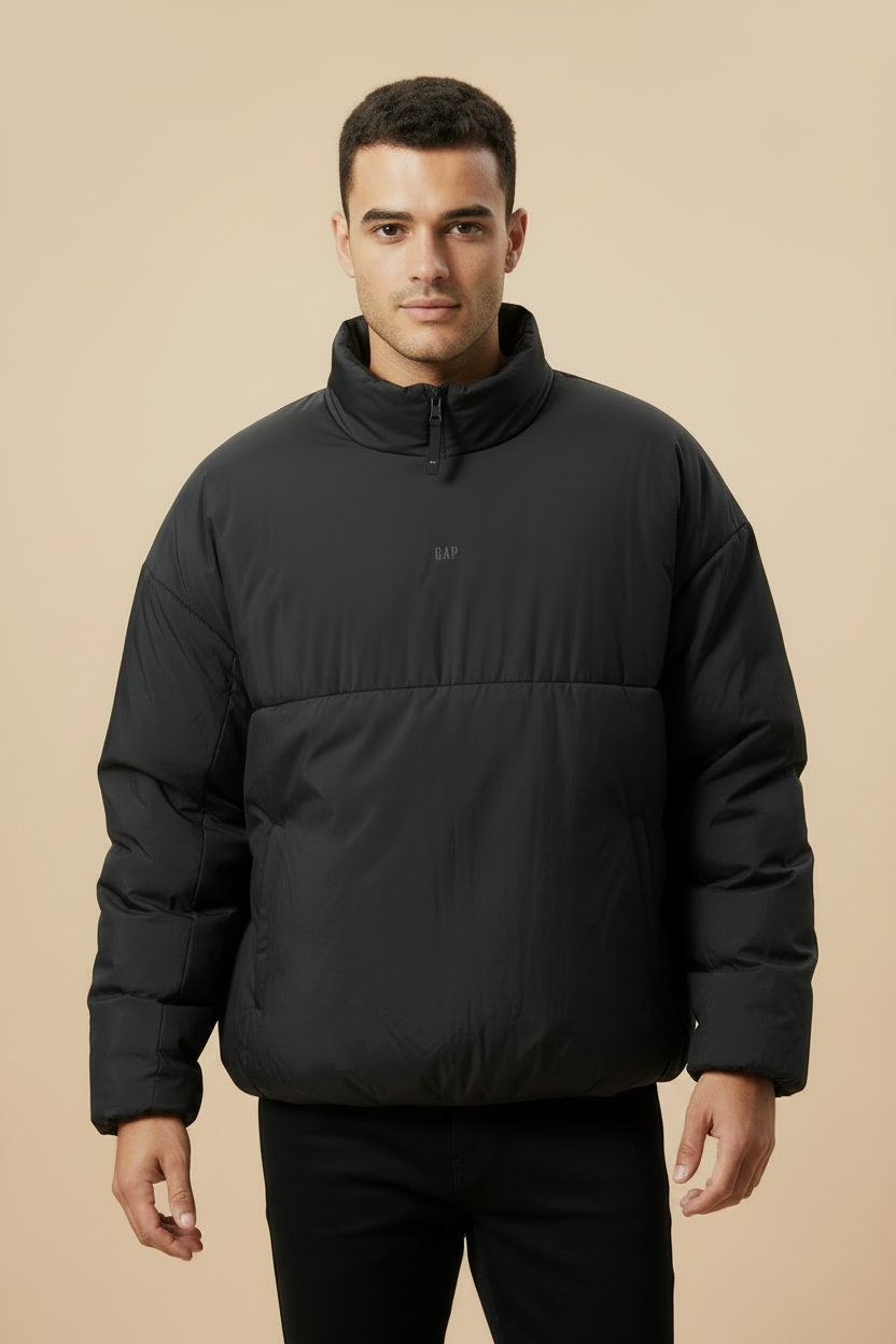 Yeezy Gap Round Puffer Jacket - Black
