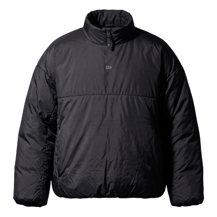 Yeezy Gap Round Puffer Jacket - Black
