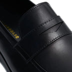 New Republic Men's Allen Leather Penny Loafer - Black