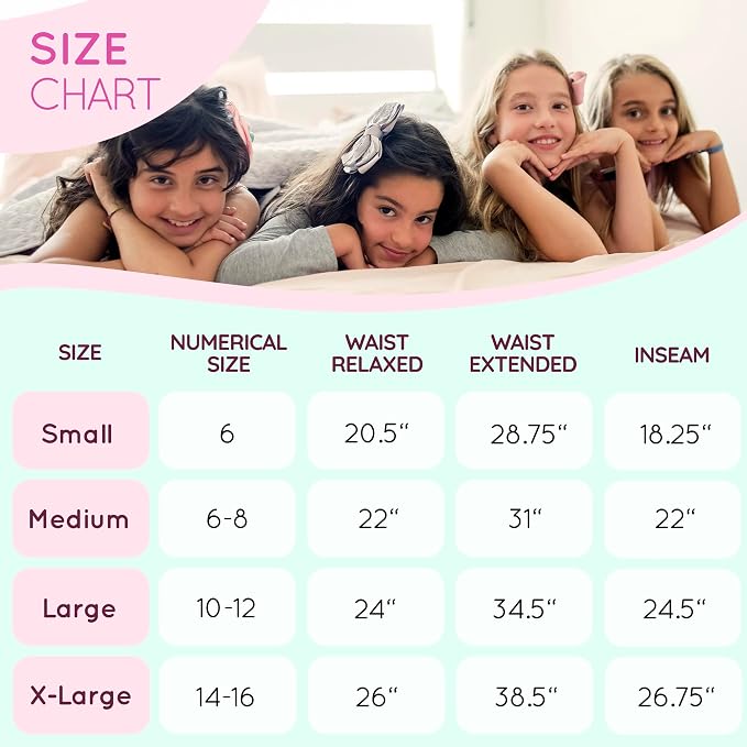 Girls' Microfleece Pajama Pants (2-Pack) - Soft & Warm Sleepwear Lounge Bottoms