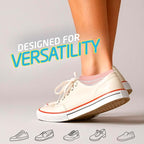 HOT FEET Thin Ankle Socks for Women & Girls – Fun & Cute Low Cut No Show Socks, Stocking Stuffers, 6, 8, 18 PK Size 4-10