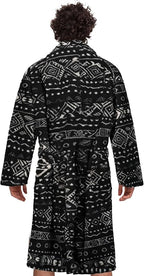 Mad Dog Mens Fleece Sherpa Robe for Men - Fluffy Bathrobe, Lightweight, Full Length Winter Robe, House Coat