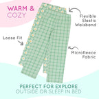 Mad Dog Girl's Pajama Pants - 2/3 Pack, Soft Micro Fleece Fashion Sleepwear Lounge. Sizes: 6-16