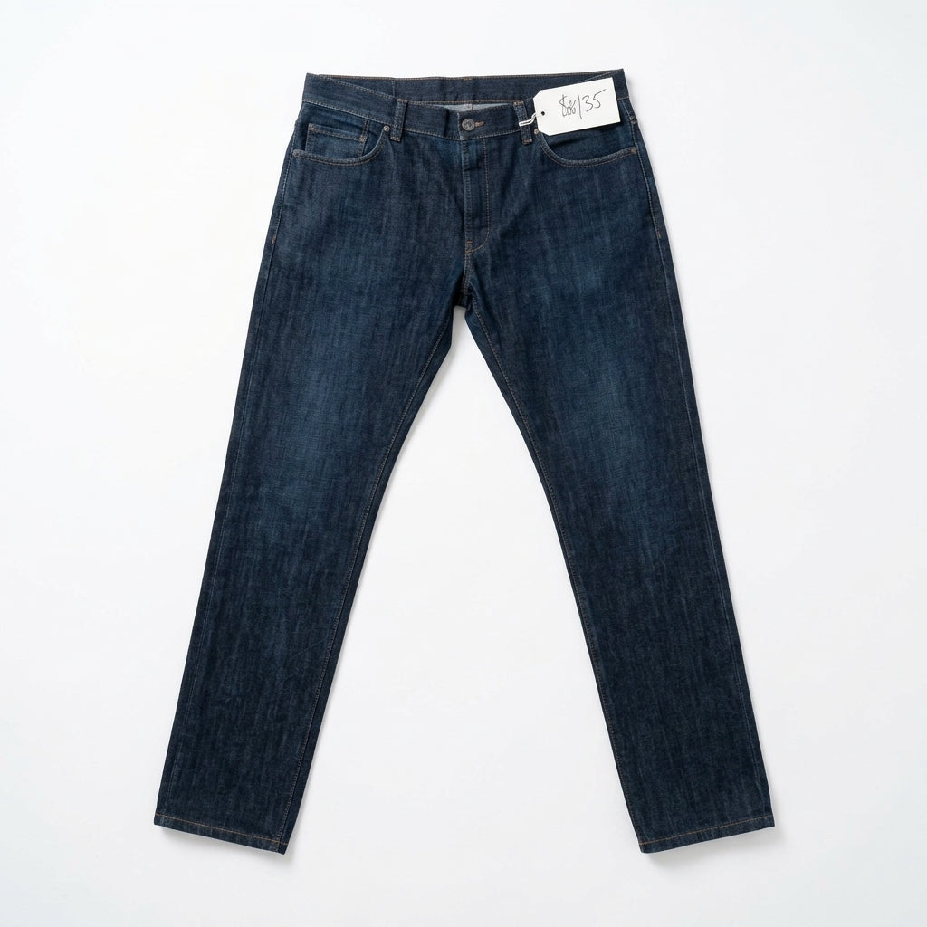 Salvatore Ferragamo Dark Indigo Blue Jeans Size 38x35