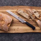 ZWILLING Four Star Country Bread Knife - 9-Inch Inverted Serrated Blade
