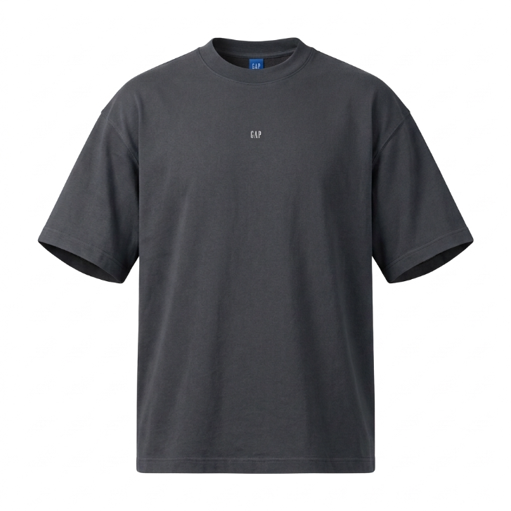 Yeezy Gap Engineered by Balenciaga Loose T-Shirt - Dark Grey