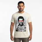 "Escobar Season" Mugshot Graphic T-Shirt - Cream