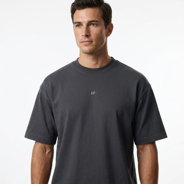 Yeezy Gap Engineered by Balenciaga Loose T-Shirt - Dark Grey