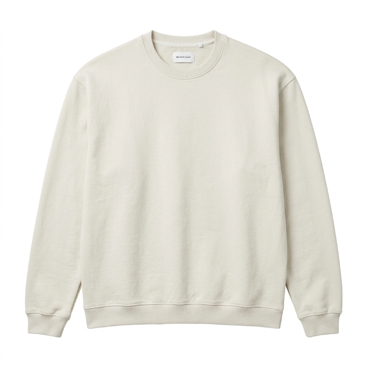 Melrose Place Prototype Crewneck Sweatshirt - Unreleased Sample - Off-White