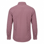 Five Four Red & White Gingham Check Long Sleeve Shirt - Red / White / Size Large