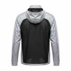Grand AC Grey Reflective Athletic Windbreaker Jacket