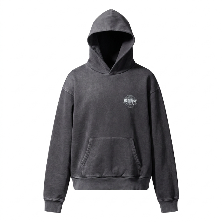 Gap x Madhappy Pullover Hoodie - Washed Charcoal