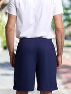 Mad Dog Mens Pajama Shorts - Comfy Knit Lounge Sleepwear with Pockets, Men's Summer House Pajama Bottoms, Sizes S to 2XL