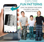 Mad Dog Boys Pajama Pants - Soft Fleece PJ Bottoms for Kids - Buffalo Plaid Lounge Pants, Warm & Comfy Microfleece 2PK Set