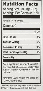Natierra Himalania® Low Sodium Salt Shaker – 6 oz (170g), 3-Pack
