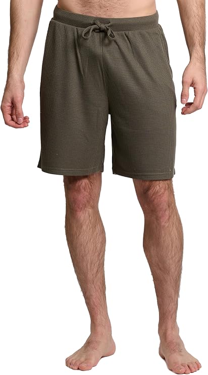 Mad Dog Mens Pajama Shorts - Comfy Knit Lounge Sleepwear with Pockets, Men's Summer House Pajama Bottoms, Sizes S to 2XL