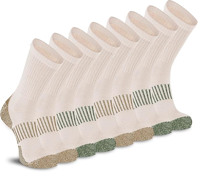 HOT FEET Cozy Wool Blend Kids Socks - Crew Winter Socks for Boys/Girls - 4 Pack