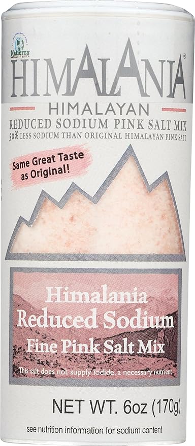 Natierra Himalania® Low Sodium Salt Shaker – 6 oz (170g), 3-Pack