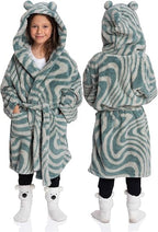 Mad Dog Sherpa Girls Indoor Jacket - Kids Plush Wear for Daily Comfort - Ideal for Ages 5-12 Years