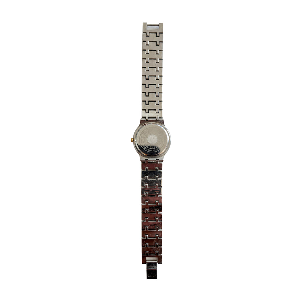 Vintage Charles Delon Companion Two-Tone Crystal-Bezel Watch - Requires a Battery