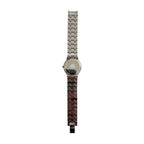 Vintage Charles Delon Companion Two-Tone Crystal-Bezel Watch - Requires a Battery